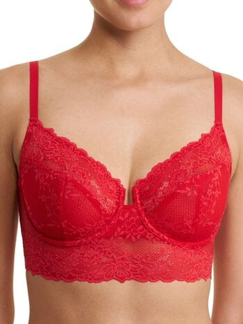Natori Heavenly Full Coverage Longline Fashion Underwire Bra