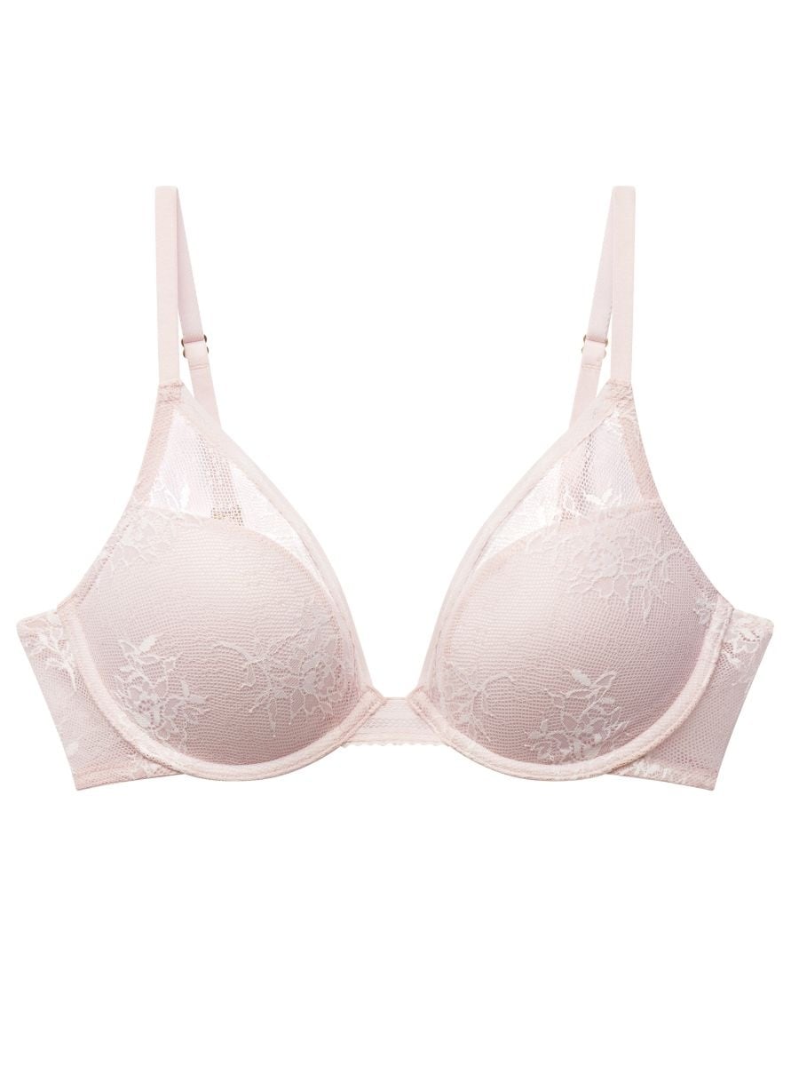 Natori Love Lace Convertible Plunge Underwire Push-Up Bra