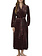 Ralph Lauren Printed Velvet Shawl Collar Long Robe