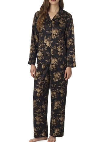 Ralph Lauren Floral Satin Sleep Set