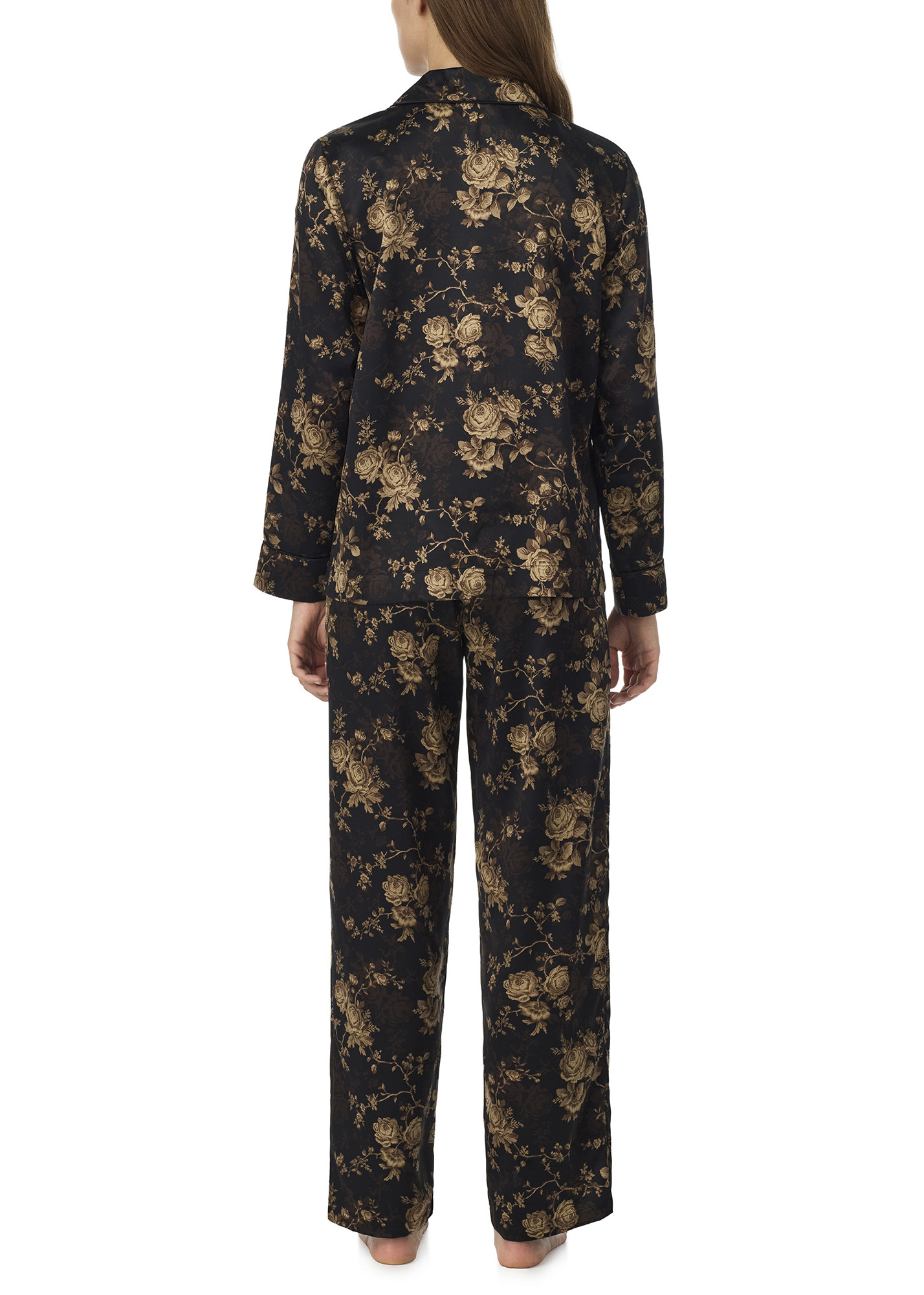 Ralph Lauren Floral Satin Sleep Set