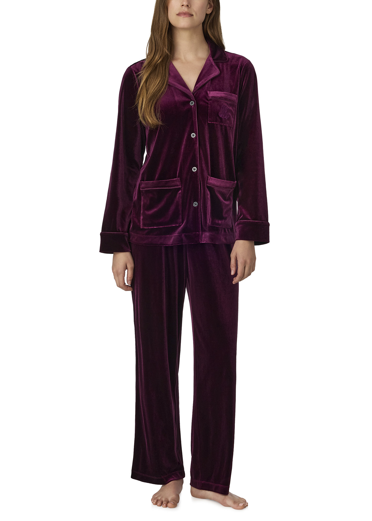 Ralph Lauren Velvet Sleep Set