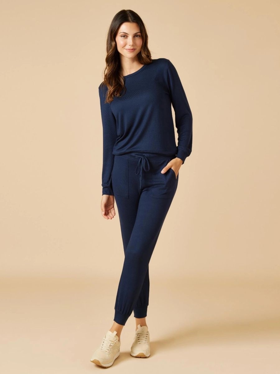 Softies Dream Jersey Crew Neck Lounge Set