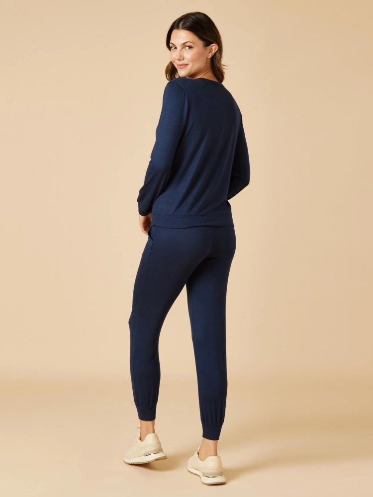 Softies Dream Jersey Crew Neck Lounge Set