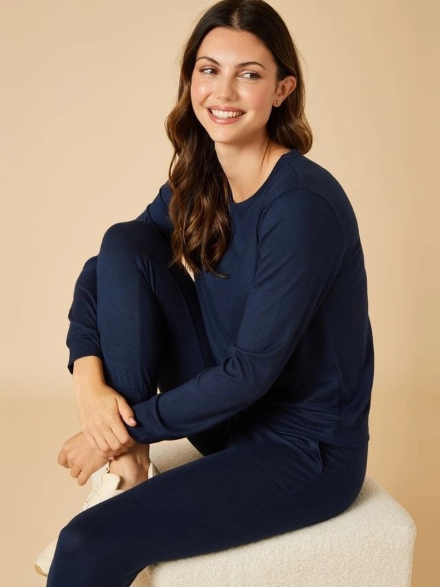 Softies Dream Jersey Crew Neck Lounge Set