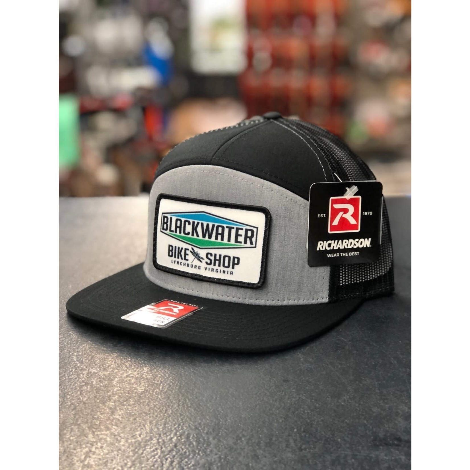 Blackwater Bike Shop Trucker snapback hat