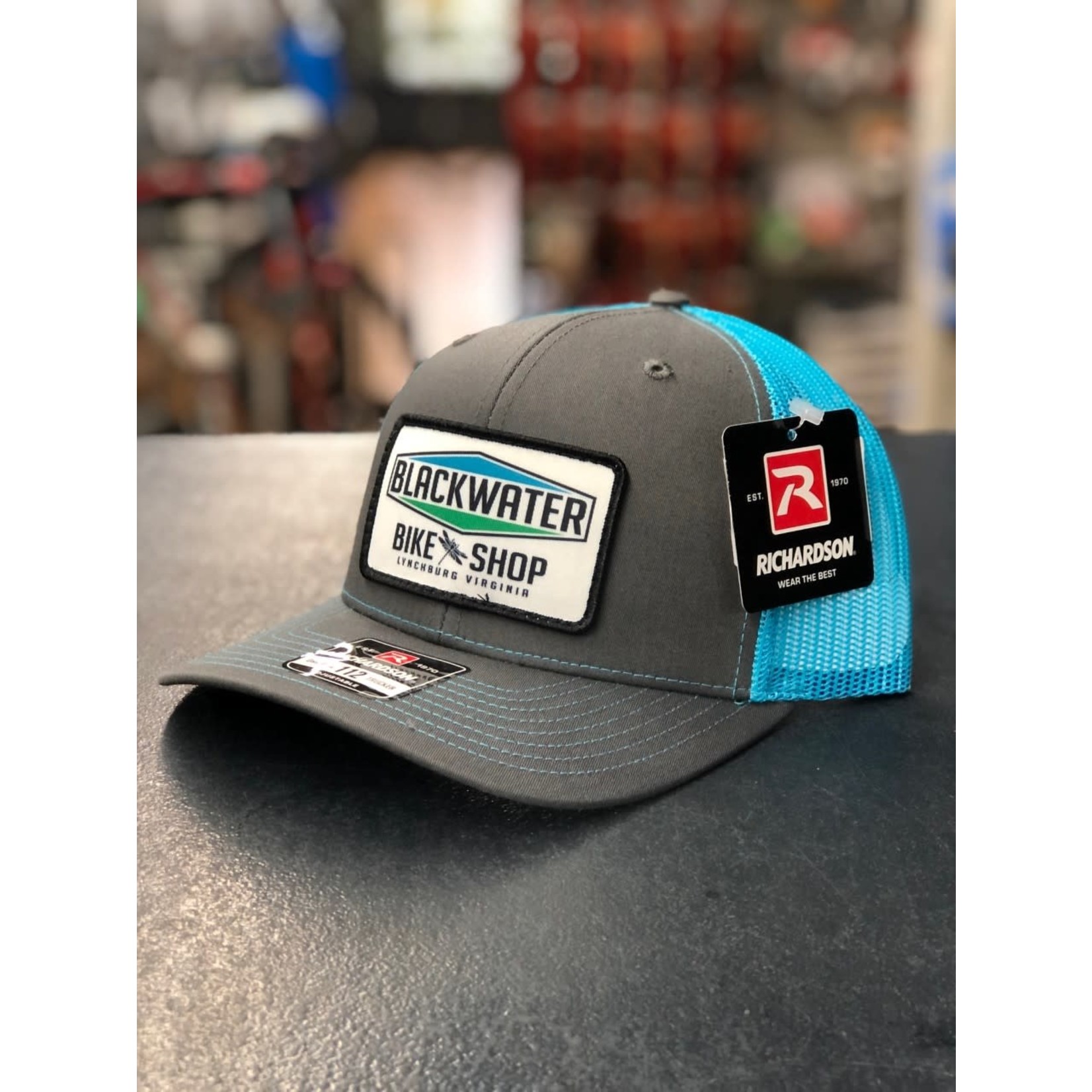 Blackwater Bike Shop Trucker snapback hat