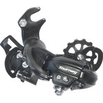 Shimano Tourney RD-TY300-SGS Rear Derailleur - 67 Speed Long Cage Black Dropout Claw Hanger