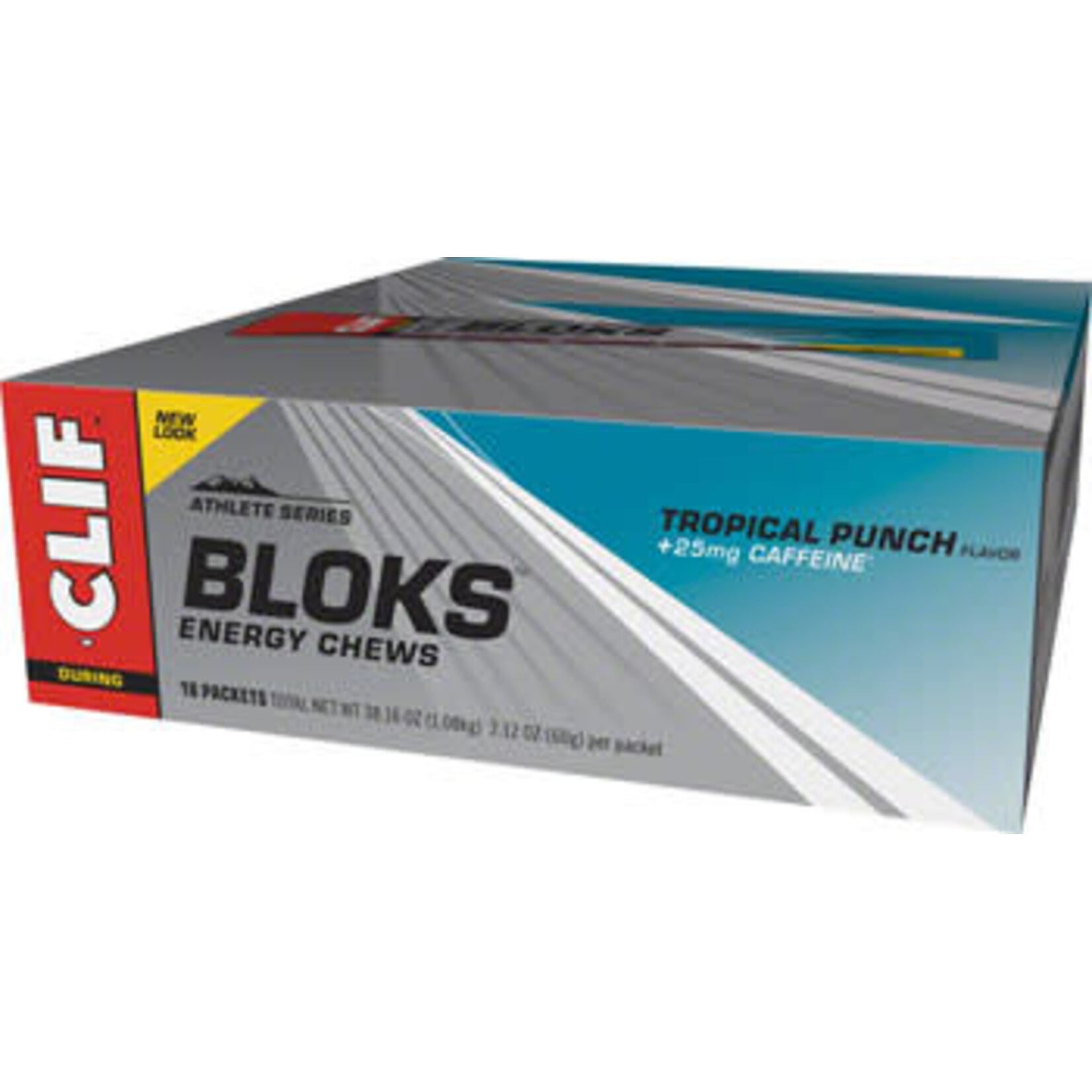 Clif Bar Energy Chews, Tropical Punch, 18/Count
