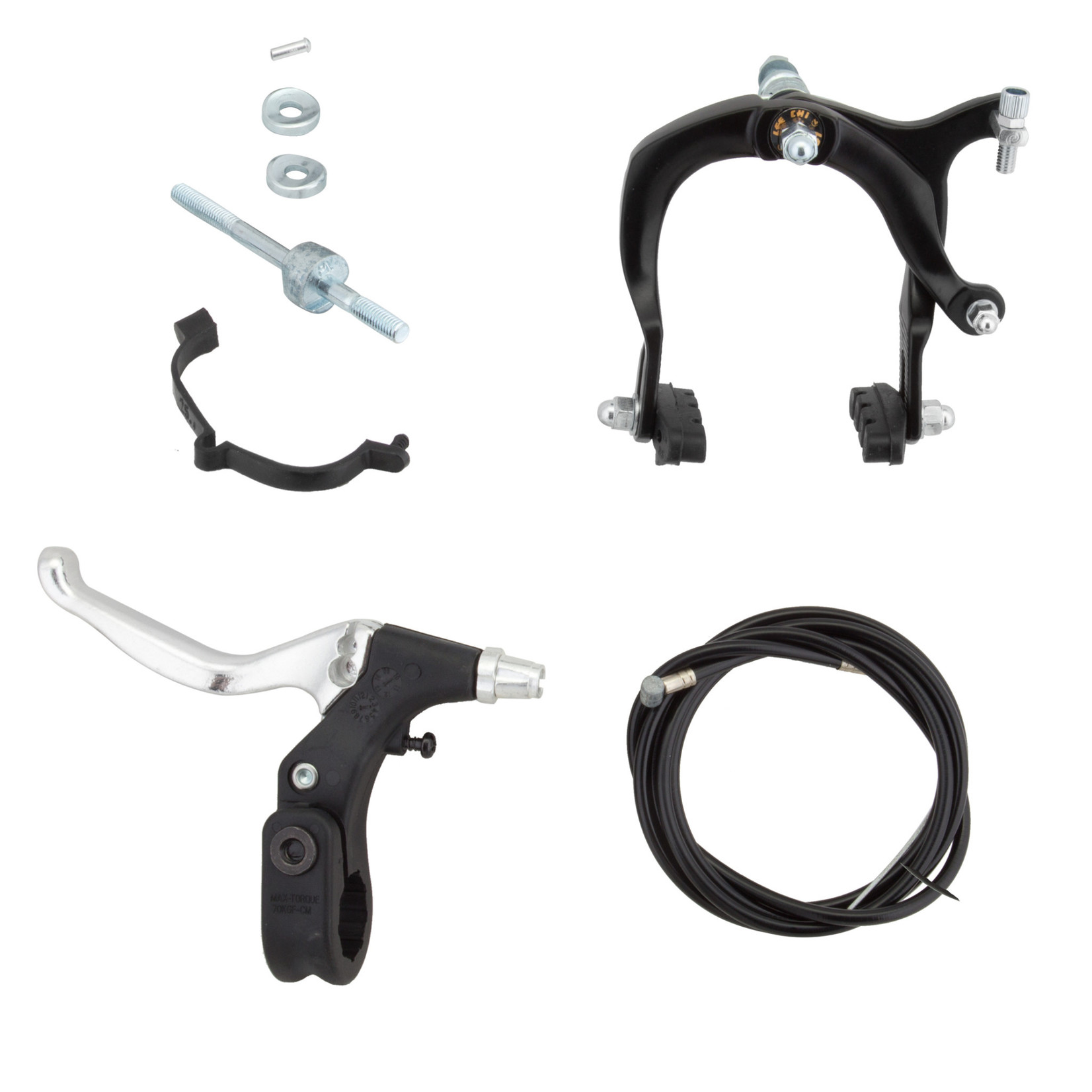 Sunlite BRAKESET SUNLT MX1000 ALY RRw/FT BOLT BK