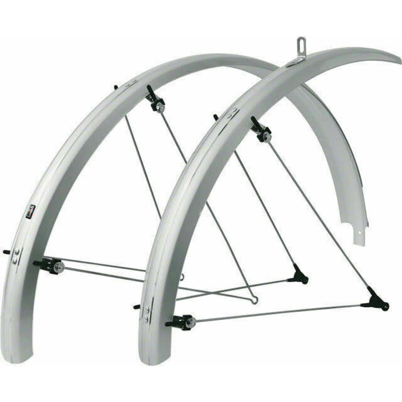 SKS P50 FENDERS--SILVER 10121