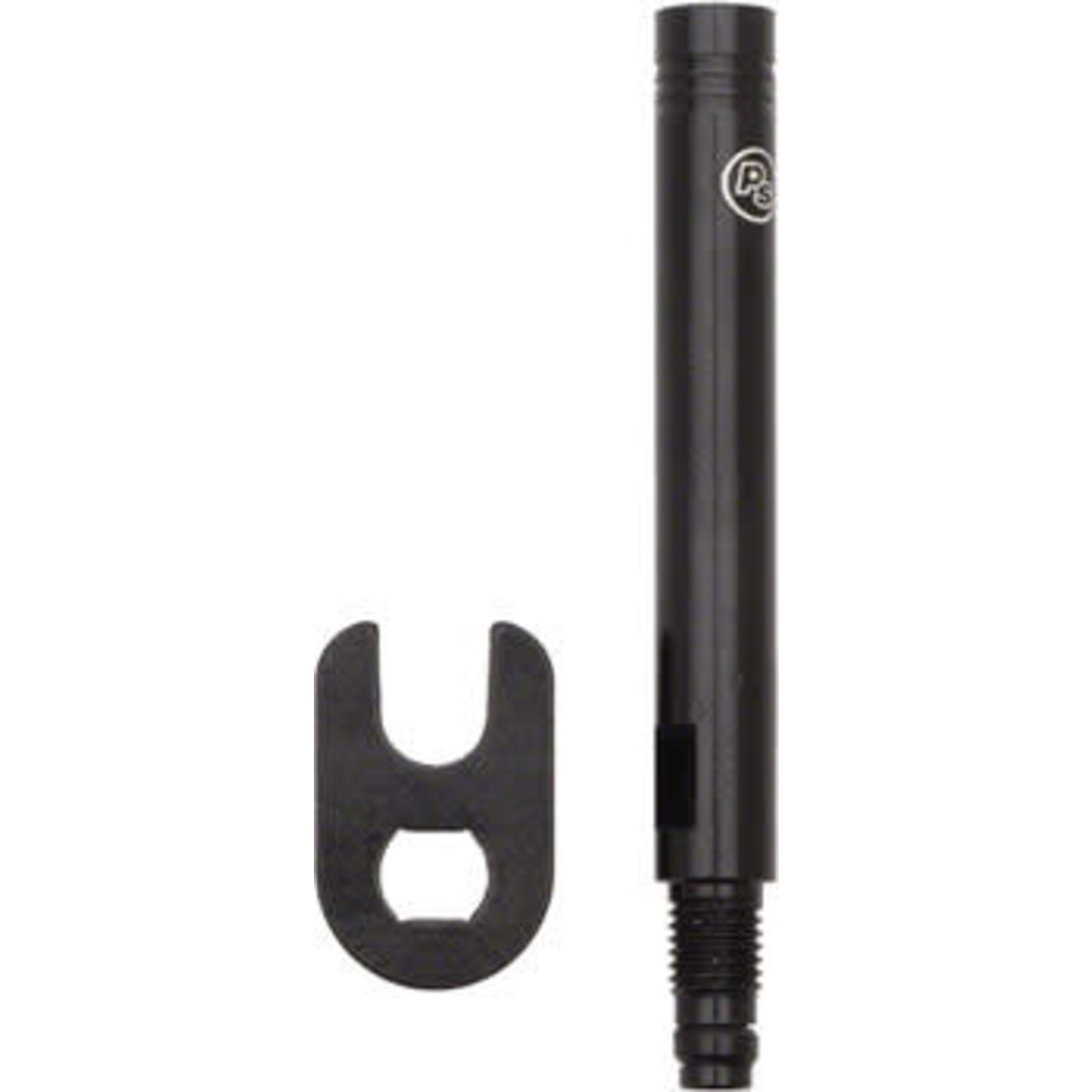 Problem Solvers Presta Valve Extender: Removable Core 30mm Black