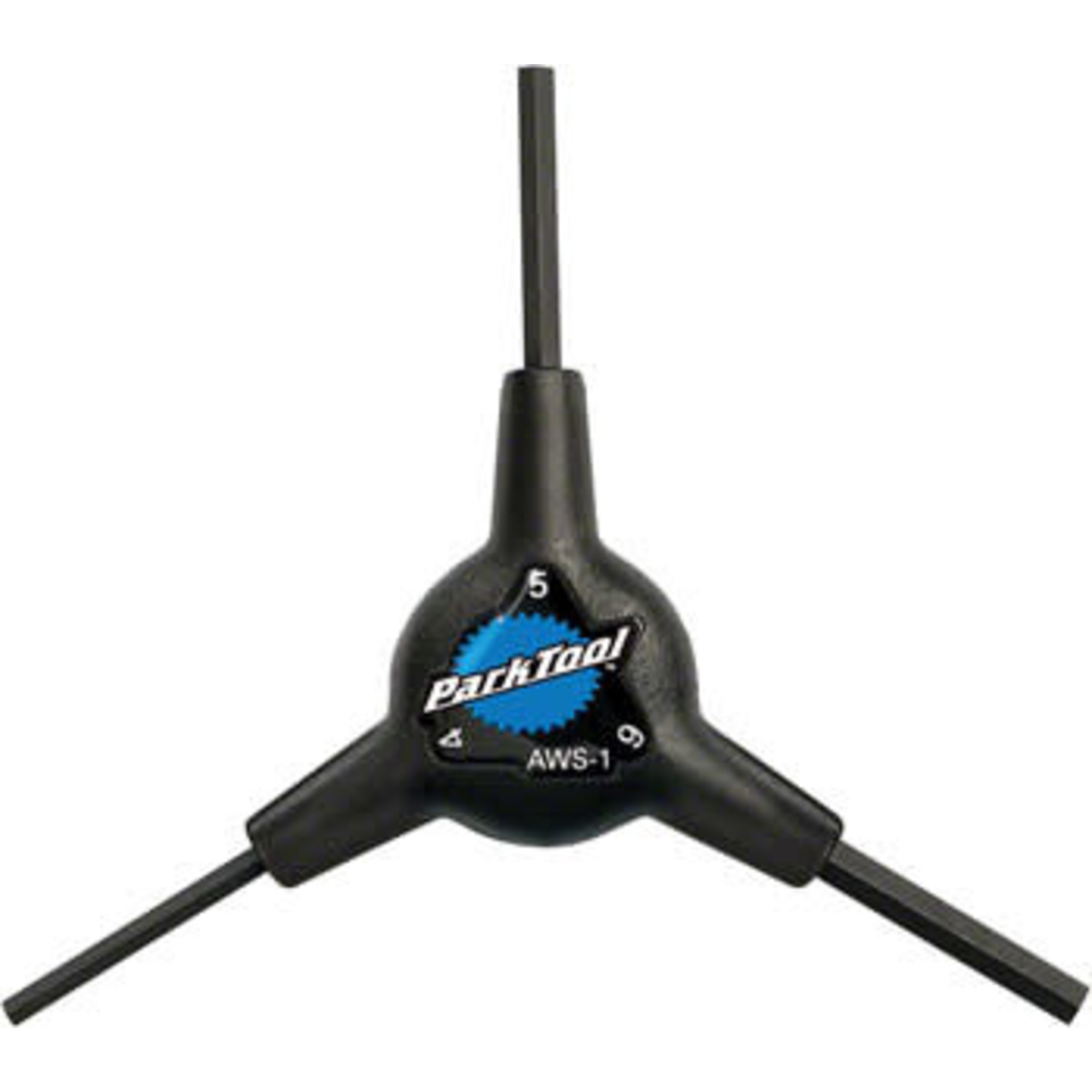 Park Tool 3 Way Hex Wrench, AWS-1, Black