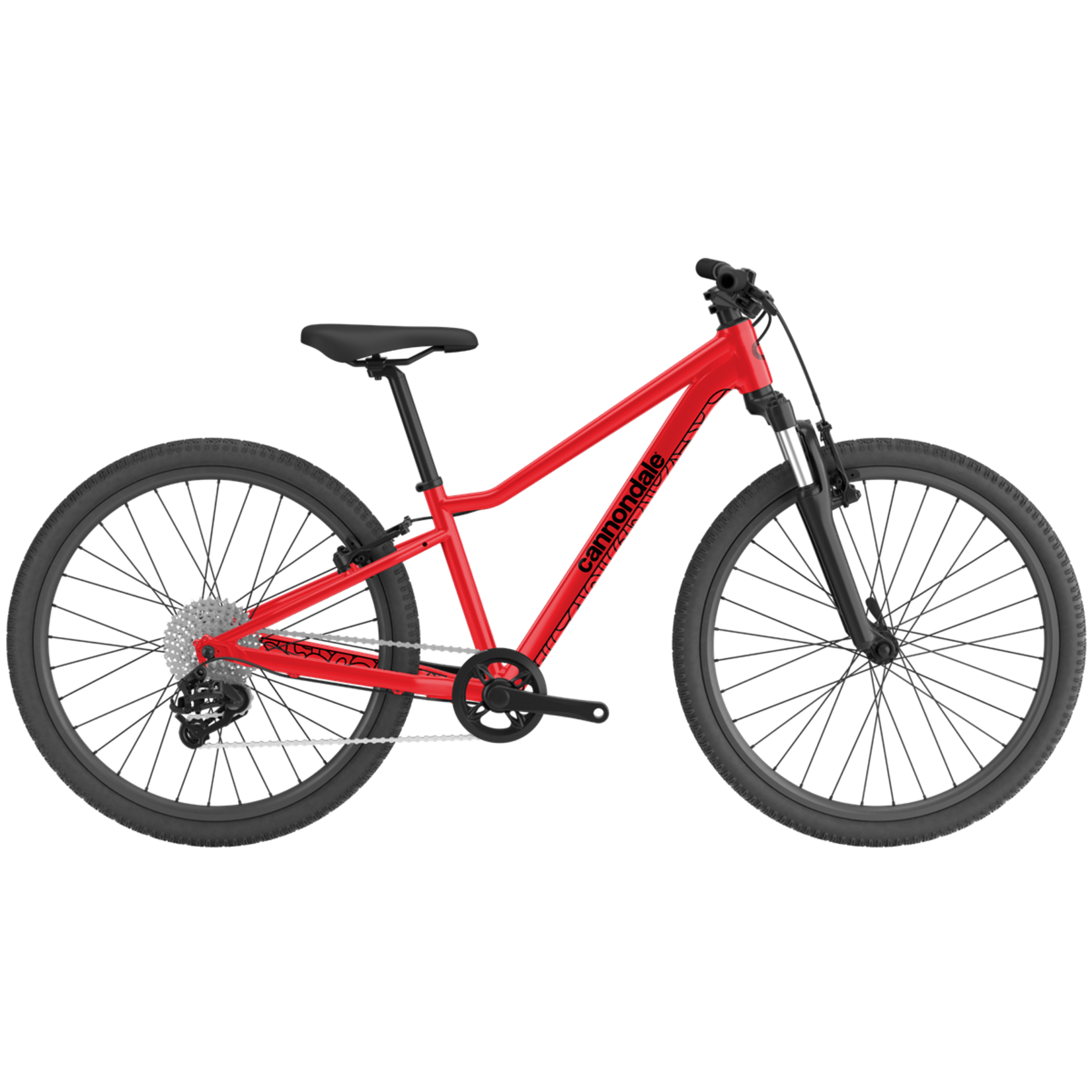 Cannondale 24 U Kids Trail Rocket Red