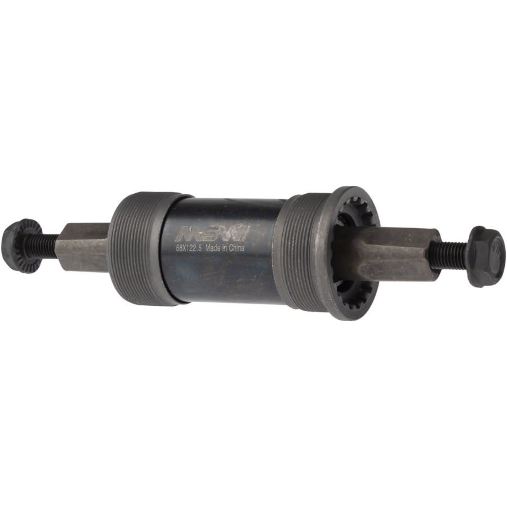 MSW ST100 Bottom Bracket - English, 68 x 122.5mm, Square Taper JIS