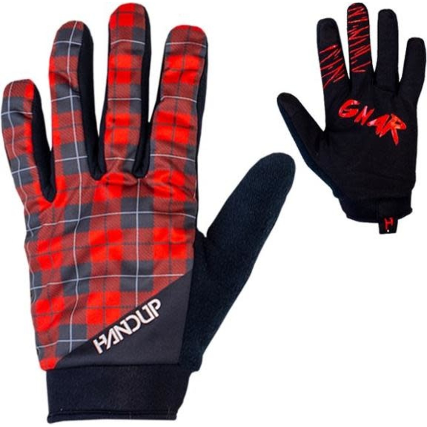 Handup Colder weather red gloves M