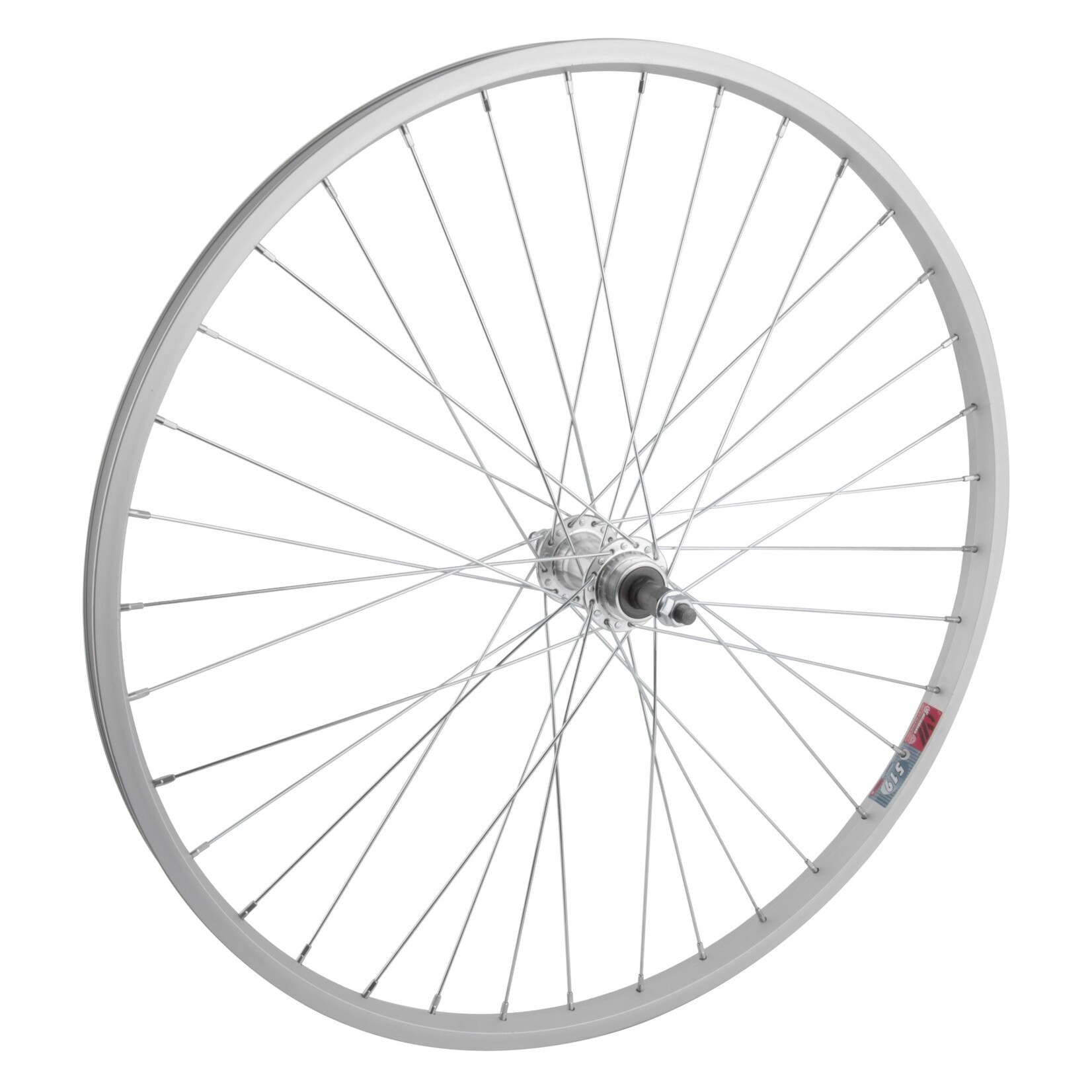 WHEEL MASTER Rear Wheel 26x1.5 559x19 Alloy Silver 36 ALY FW 5/6/7sp BO SL 135mm