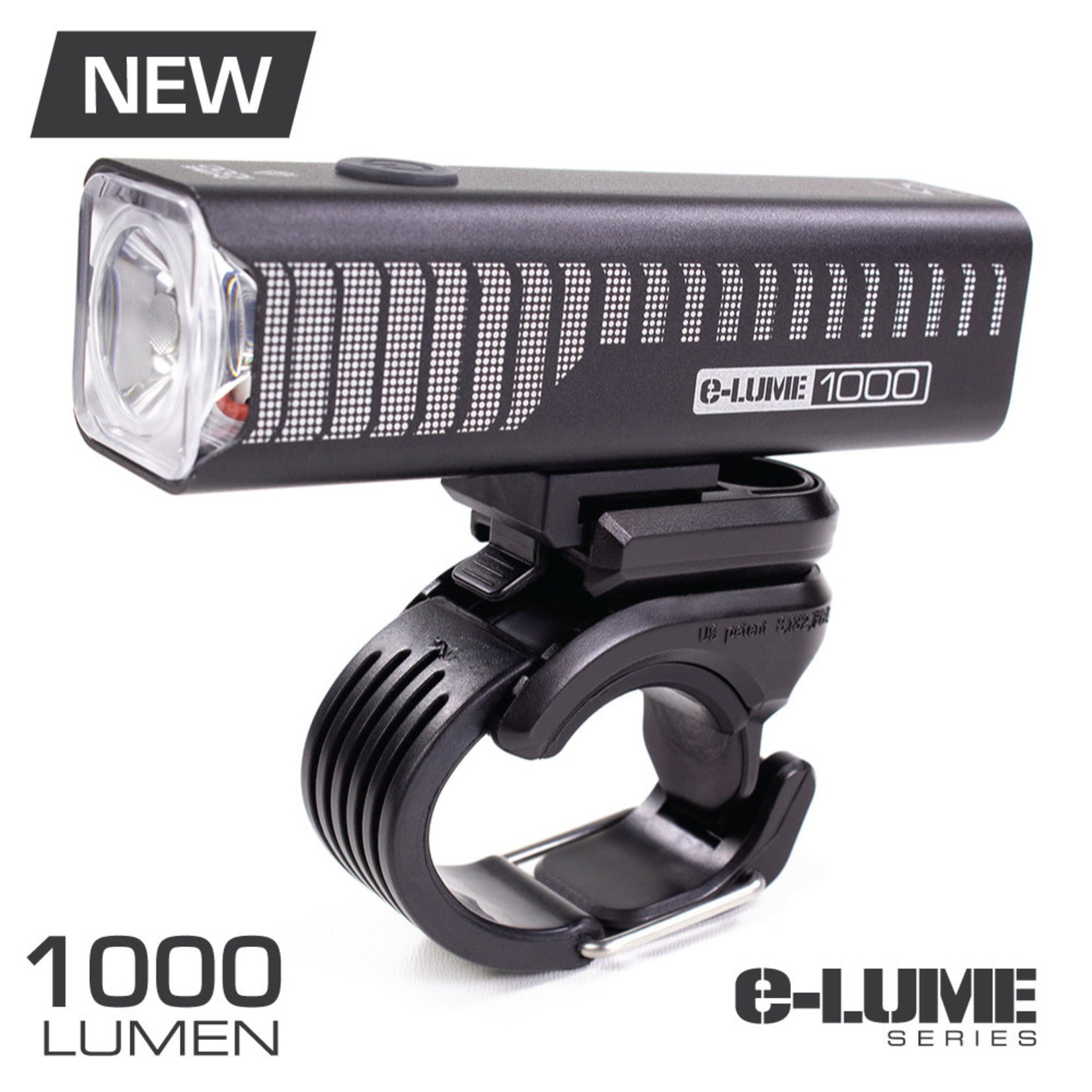 Serfas Light Front E-Lume 1000 Aluminum Body