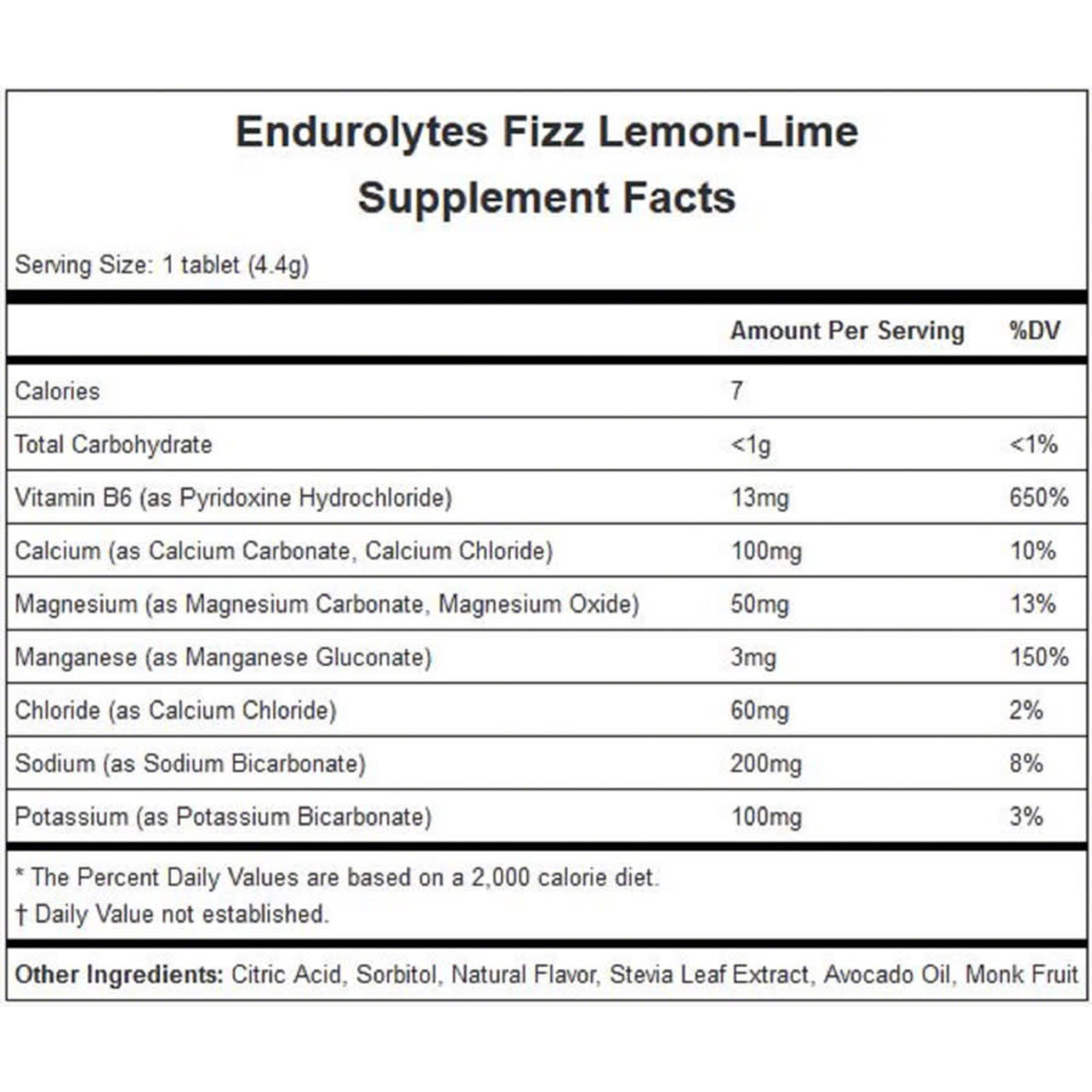 Hammer Nutrition Endurolytes Fizz Lemon Lime single