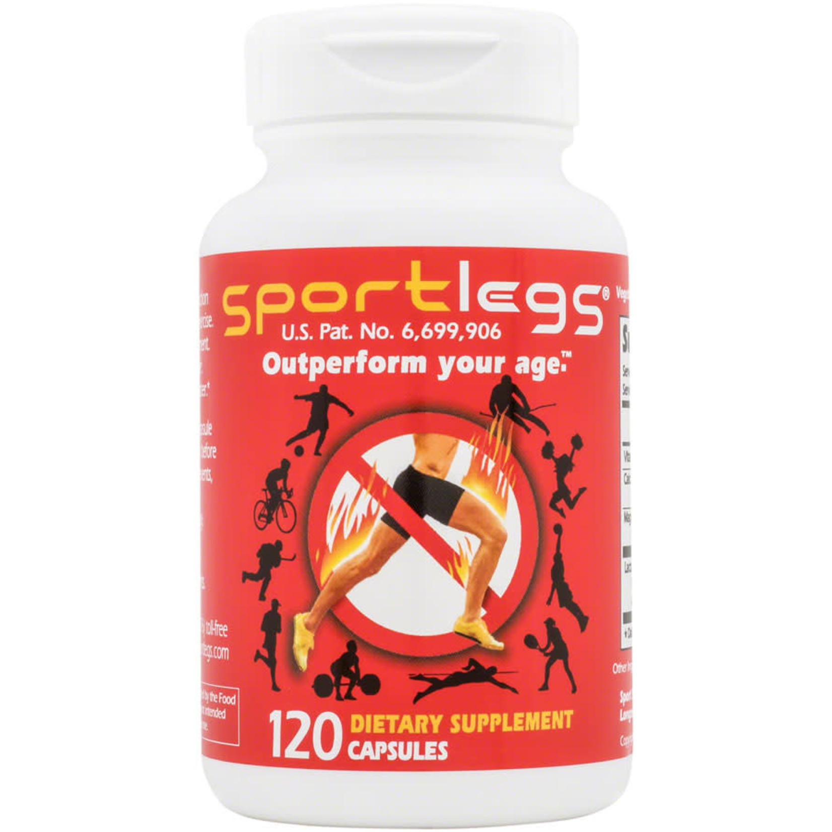 Sportlegs Nutritional Supplement Bottle of 120 Capsules