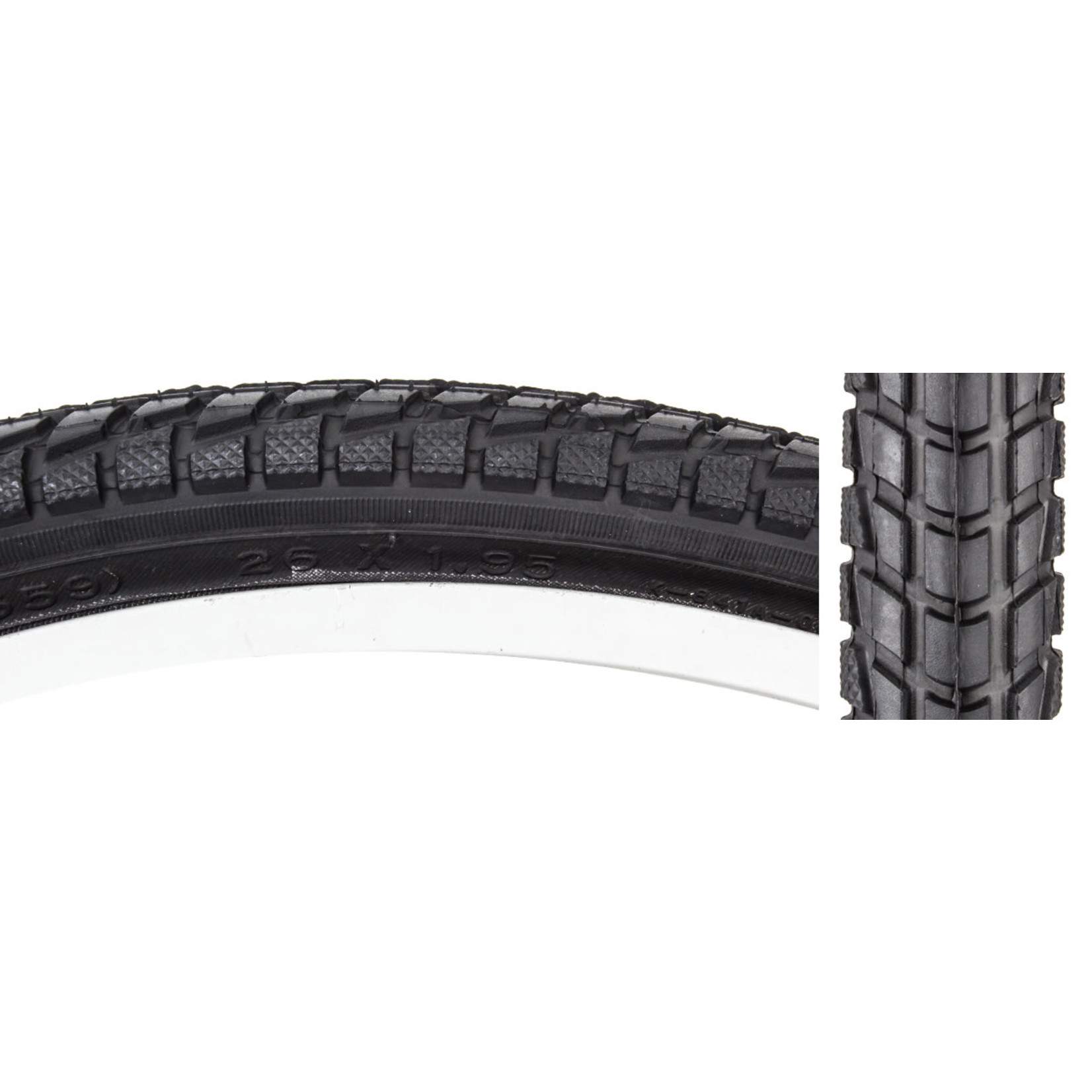 Sunlite 26x1.95 Komfort K841A Wire Bead Tire Black