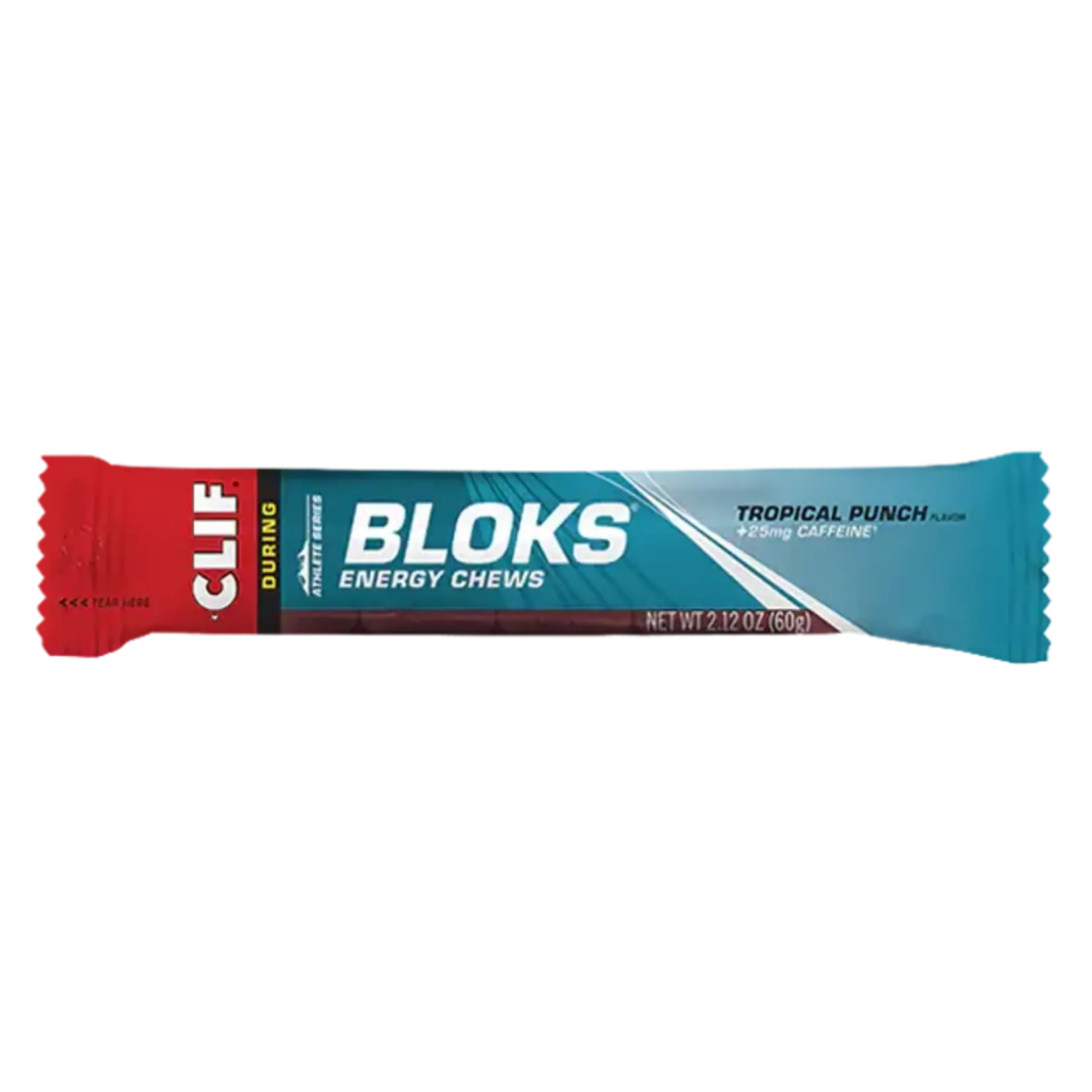 Clif Shot Bloks Tropical Punch with 25mg Caffeine Single