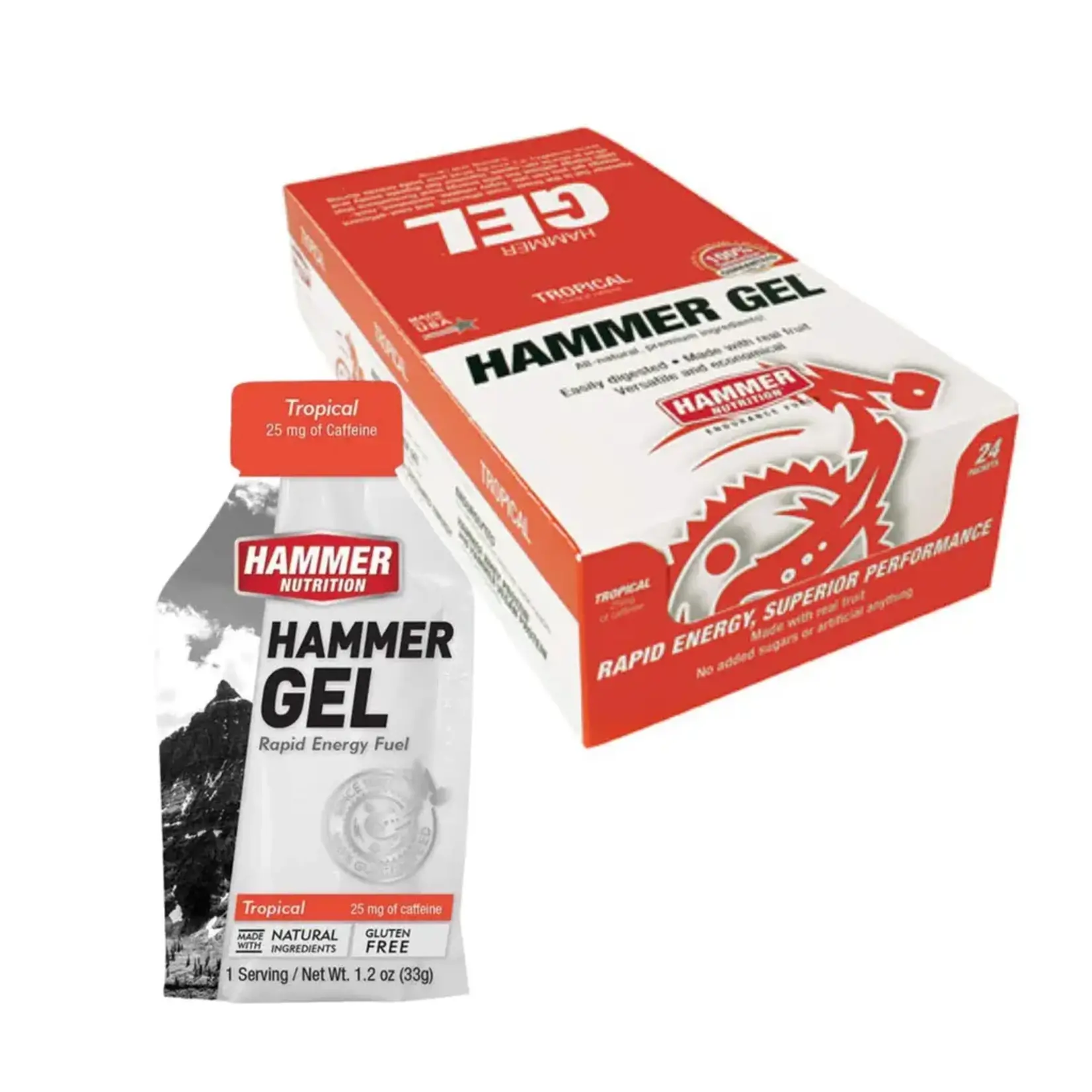 Hammer Nutrition Hammer Gel 24 Single Serving Packets box