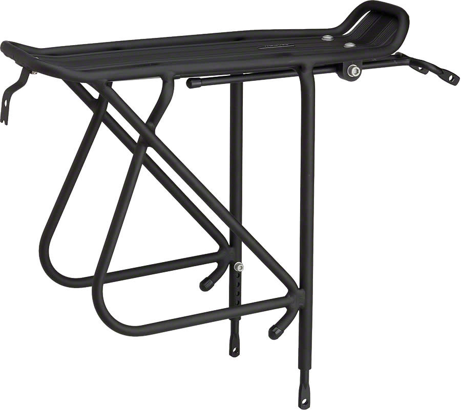 Axiom Journey Adjustable Rear Rack: Black - Blackwater Bike Shop