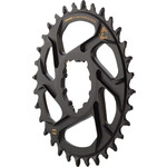 Sram X-Sync 2 Eagle Direct Mount Chainring - 32 Tooth, 3mm Boost Offset, 12-Speed, Black with Gold