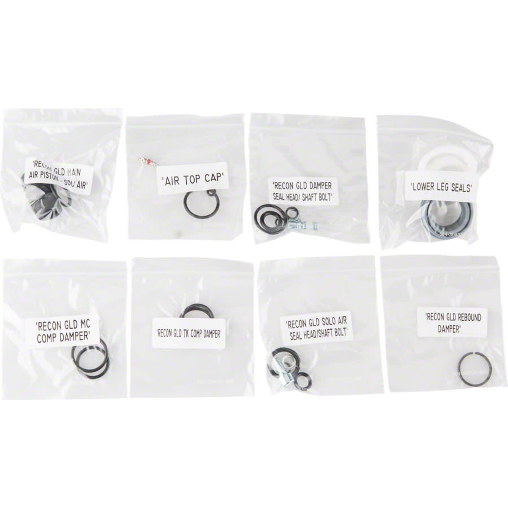 RockShox Fork Service Kit, Full: Recon Gold (2013-2016), Solo Air
