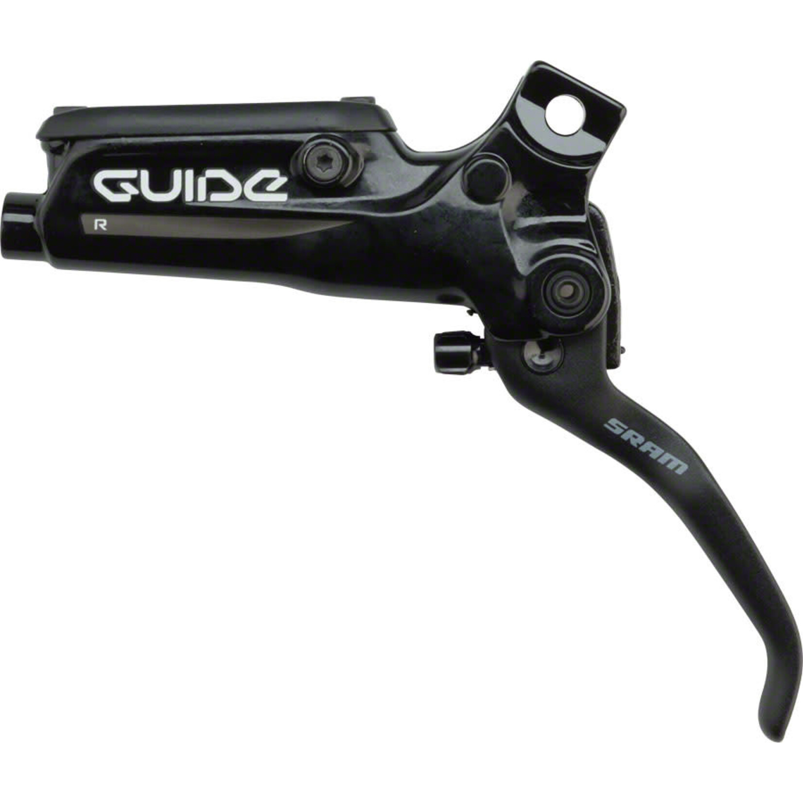 Sram Guide R Complete Hydraulic Brake Lever Assembly, Black, V2