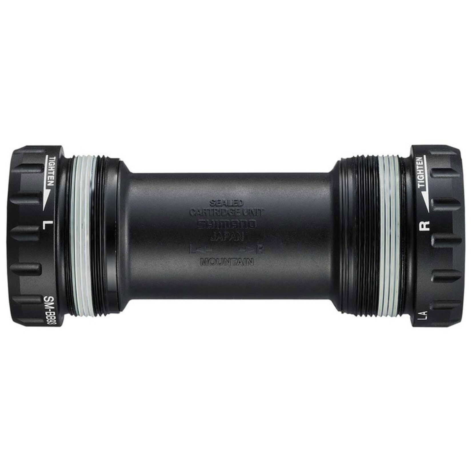 Shimano BOTTOM BRACKET, SM-BB93, RIGHT & LEFT ADAPTER (BSA THREAD), BEARING, INNER COVER, W/TL-FC24