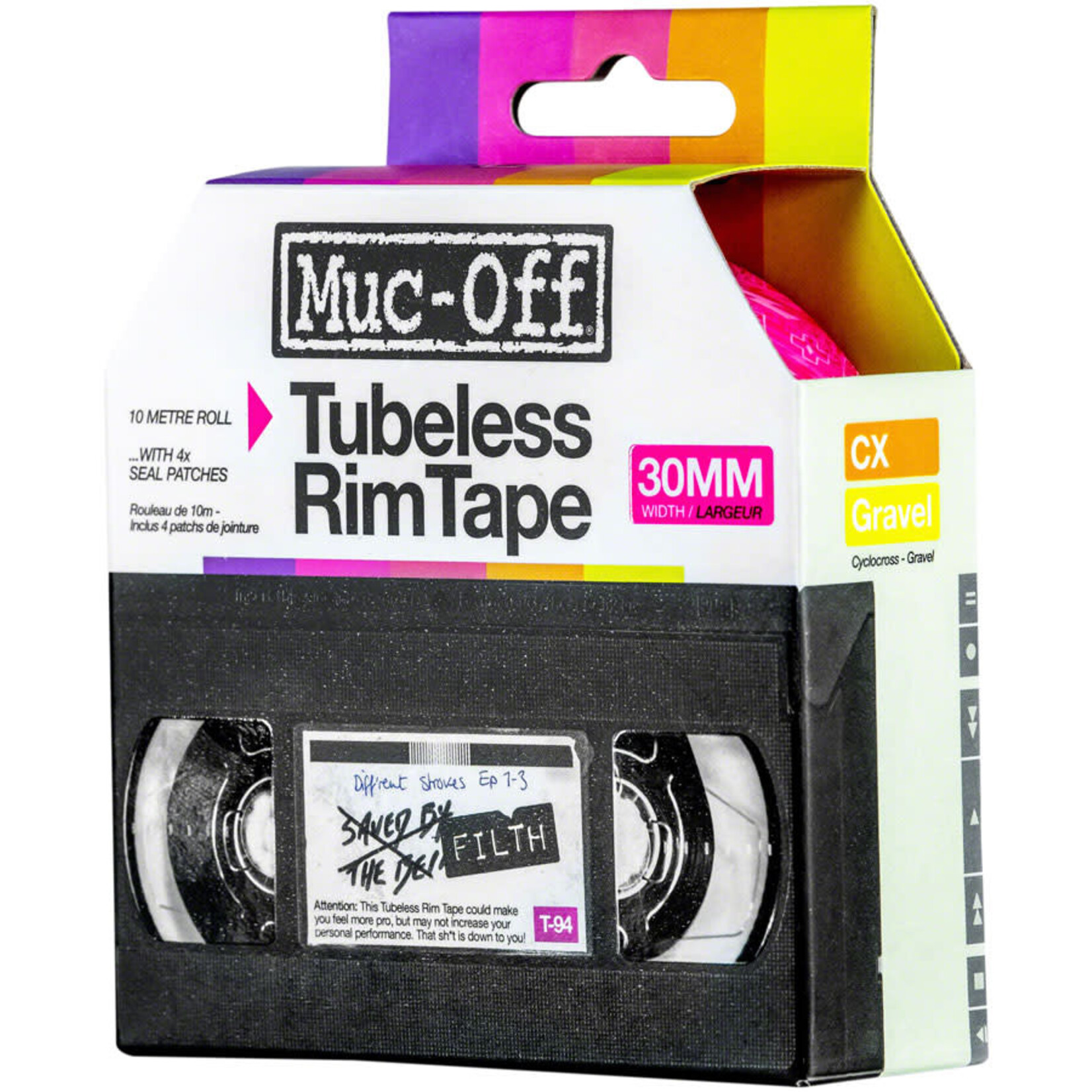 Muc-Off Tubeless Rim Tape, 10m, 30mm
