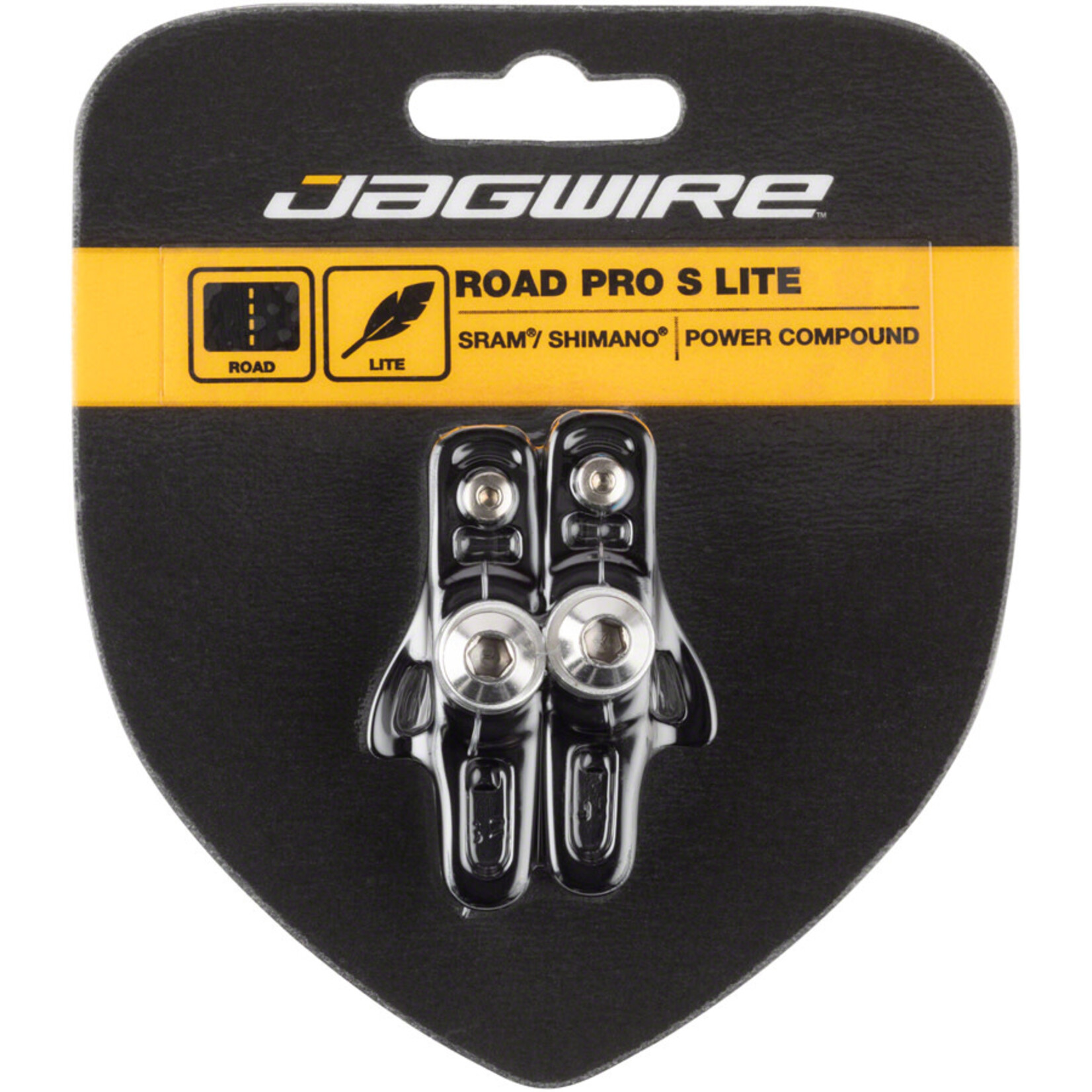Jagwire Road Pro S Brake Pads SRAM/Shimano, Black