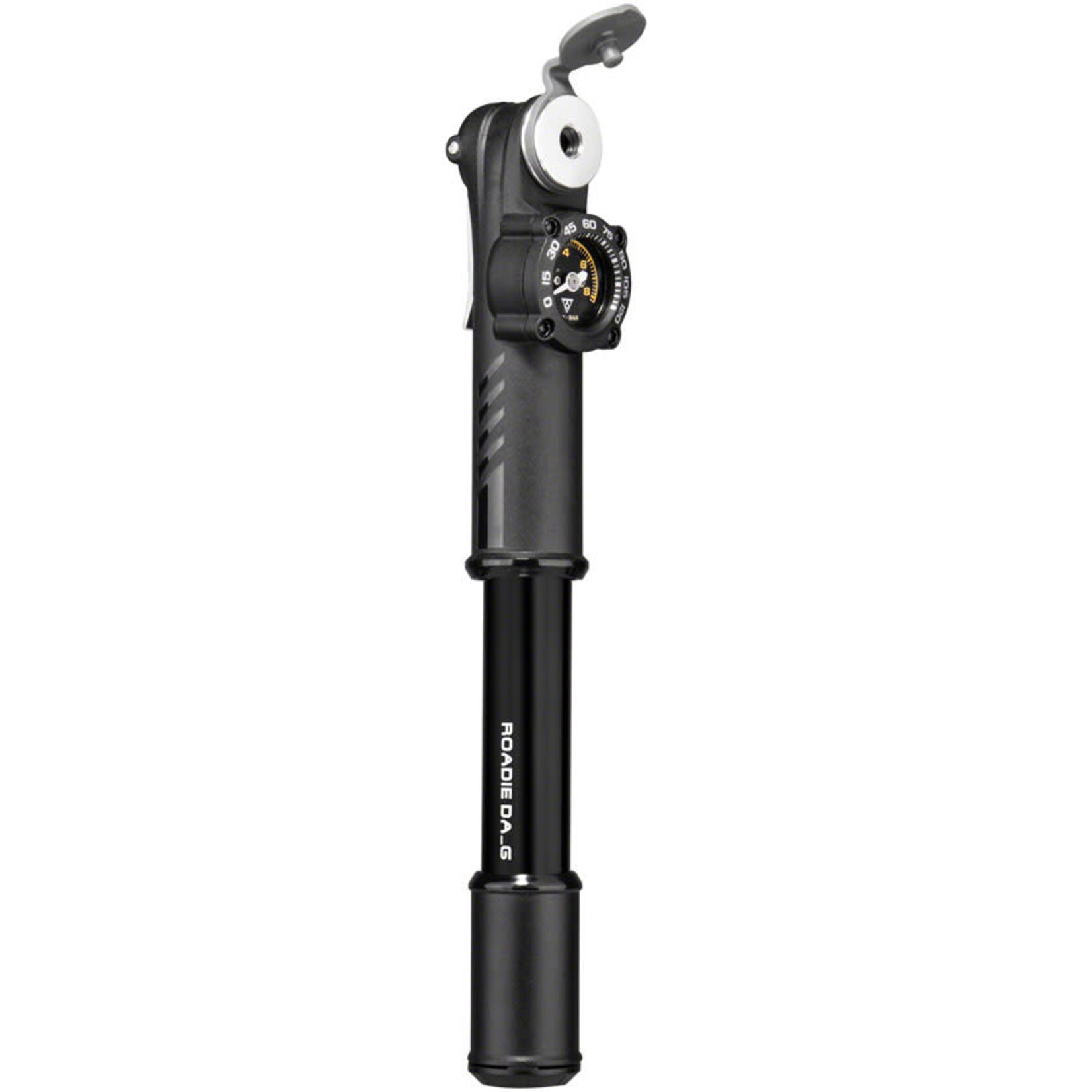 Topeak Topeak Road DA G Mini Pump - 120psi, With Gauge, Presta only, Black