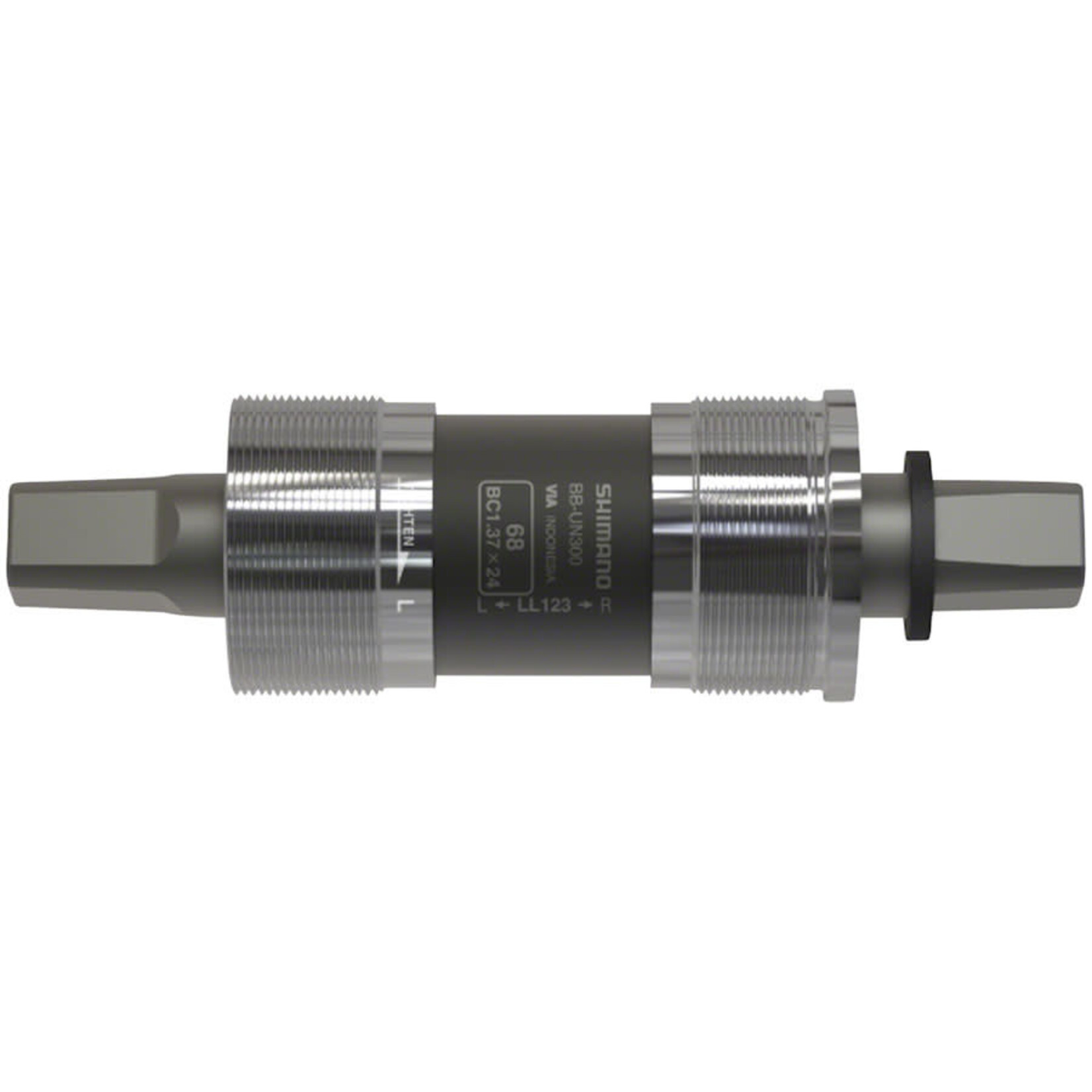 Shimano BB-UN300 Bottom Bracket - English, 73 x 123mm Spindle, Square Taper JIS