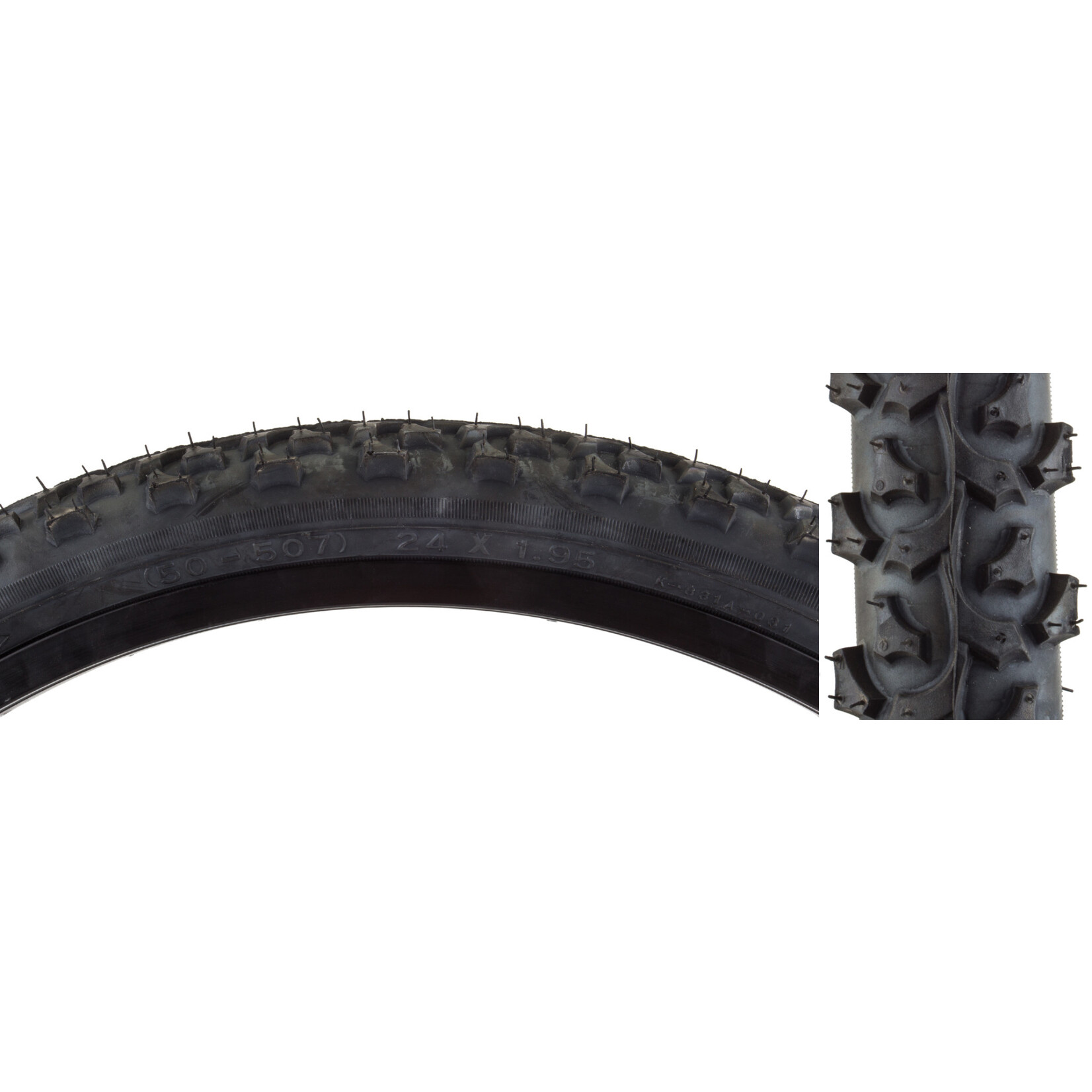 Sunlite 24x1.95 Black Alpha Bite K831 Wire Bead