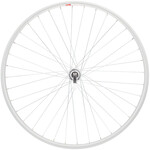 STA-TRU Double Wall Rear Wheel - 700c, QR, 10 x 130mm, Freewheel, Silver