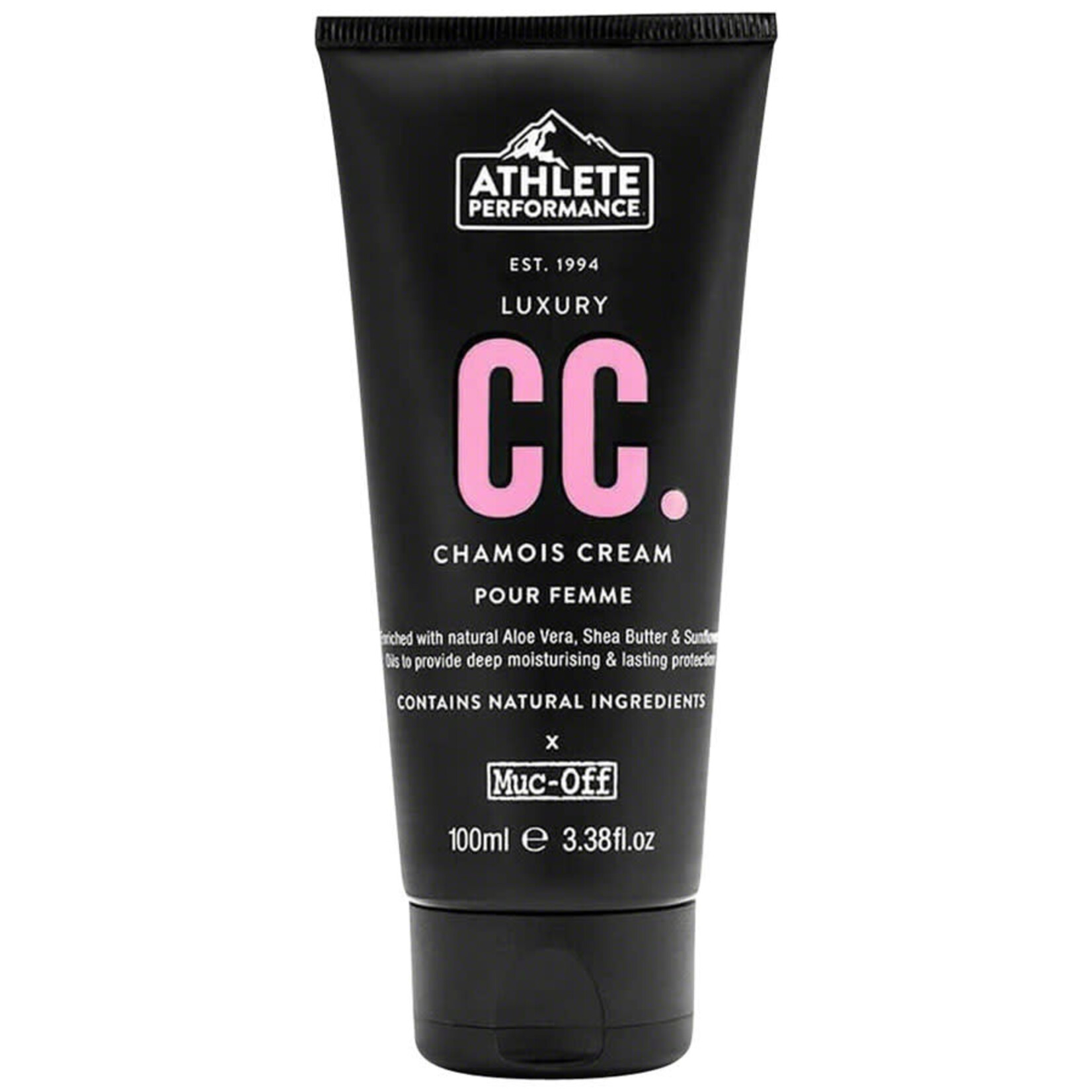 Muc-Off Athlete Performance by Muc-Off Women's Luxury CC Chamois Cream: 100ml Tube