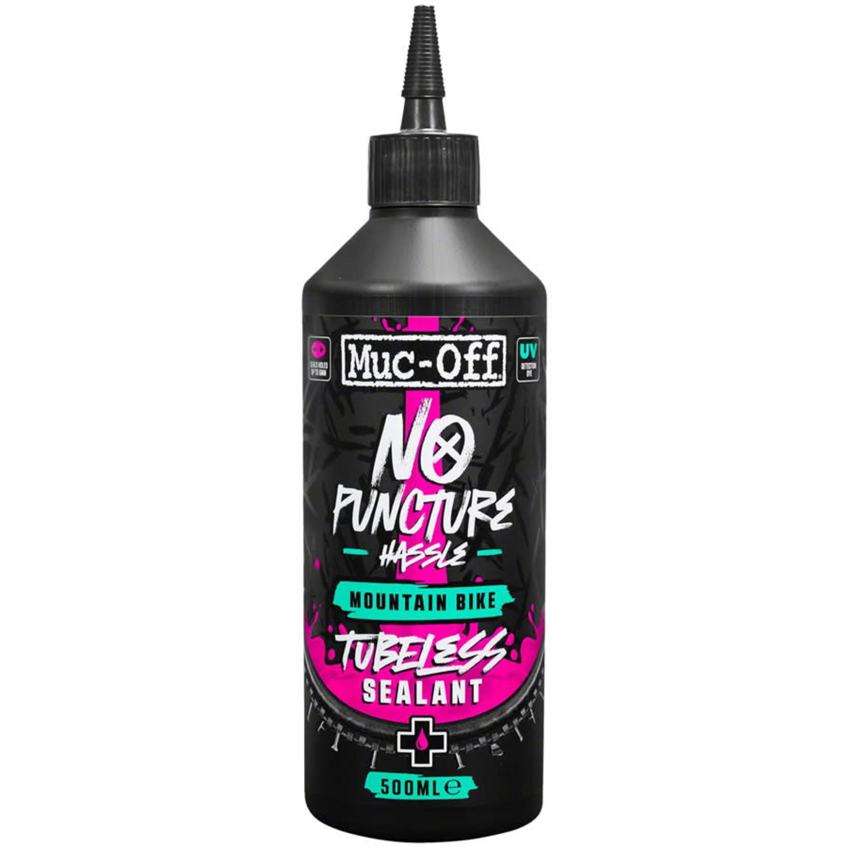Muc-Off No Puncture Hassle MTB Tubeless Sealant, Tubeless Sealant, 500ml
