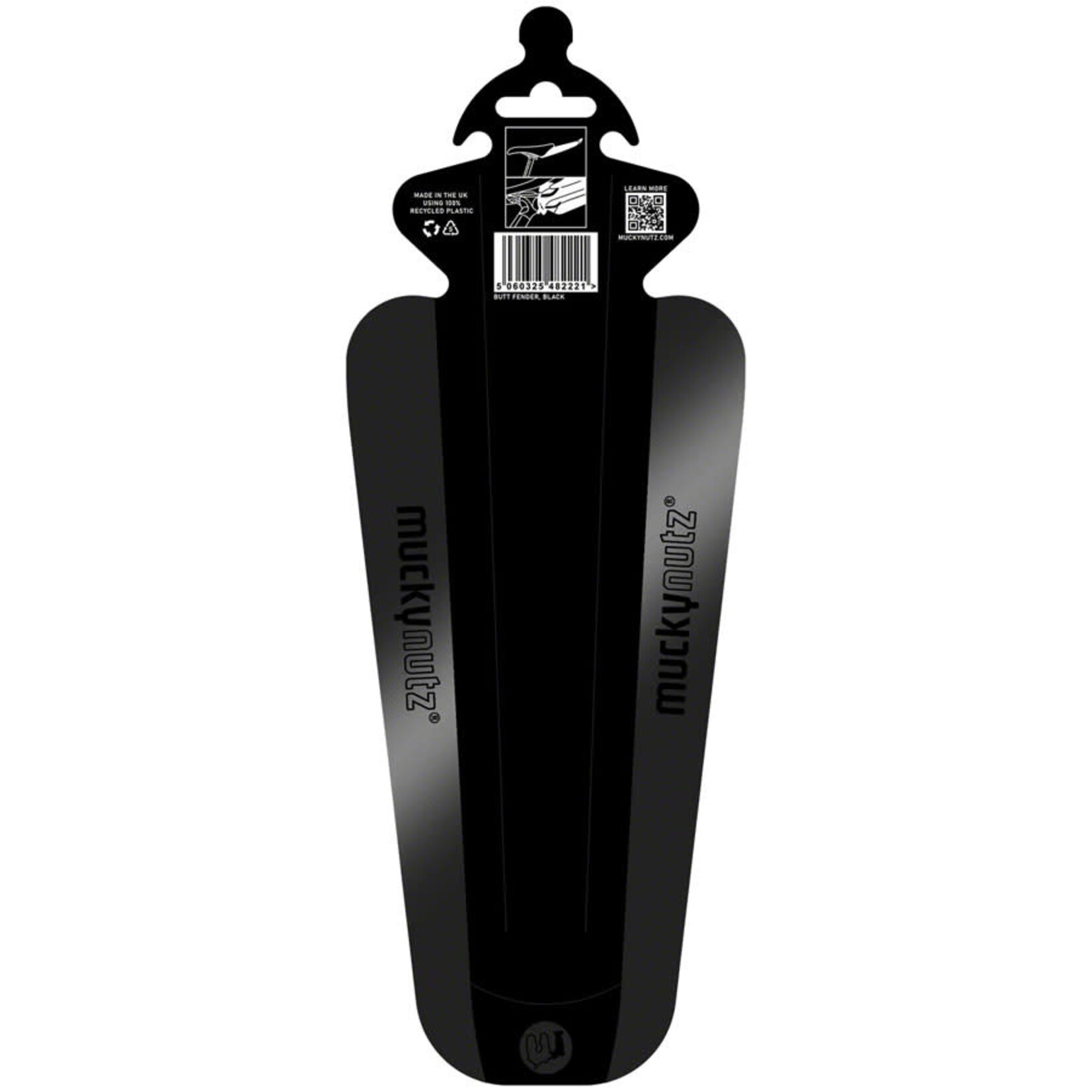 Mucky Nutz Butt Fender, Black