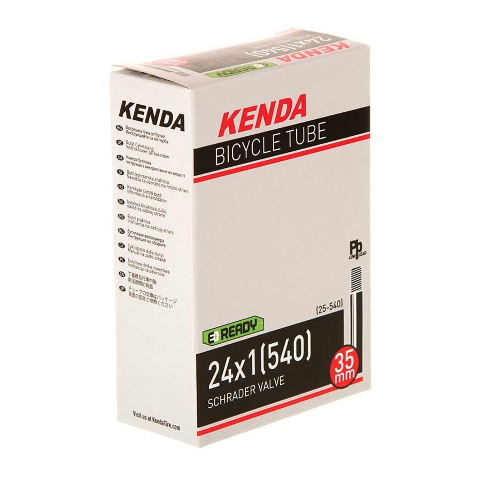 Kenda Schrader, Tube, Schrader, Length: 35mm, 24'', 1.00