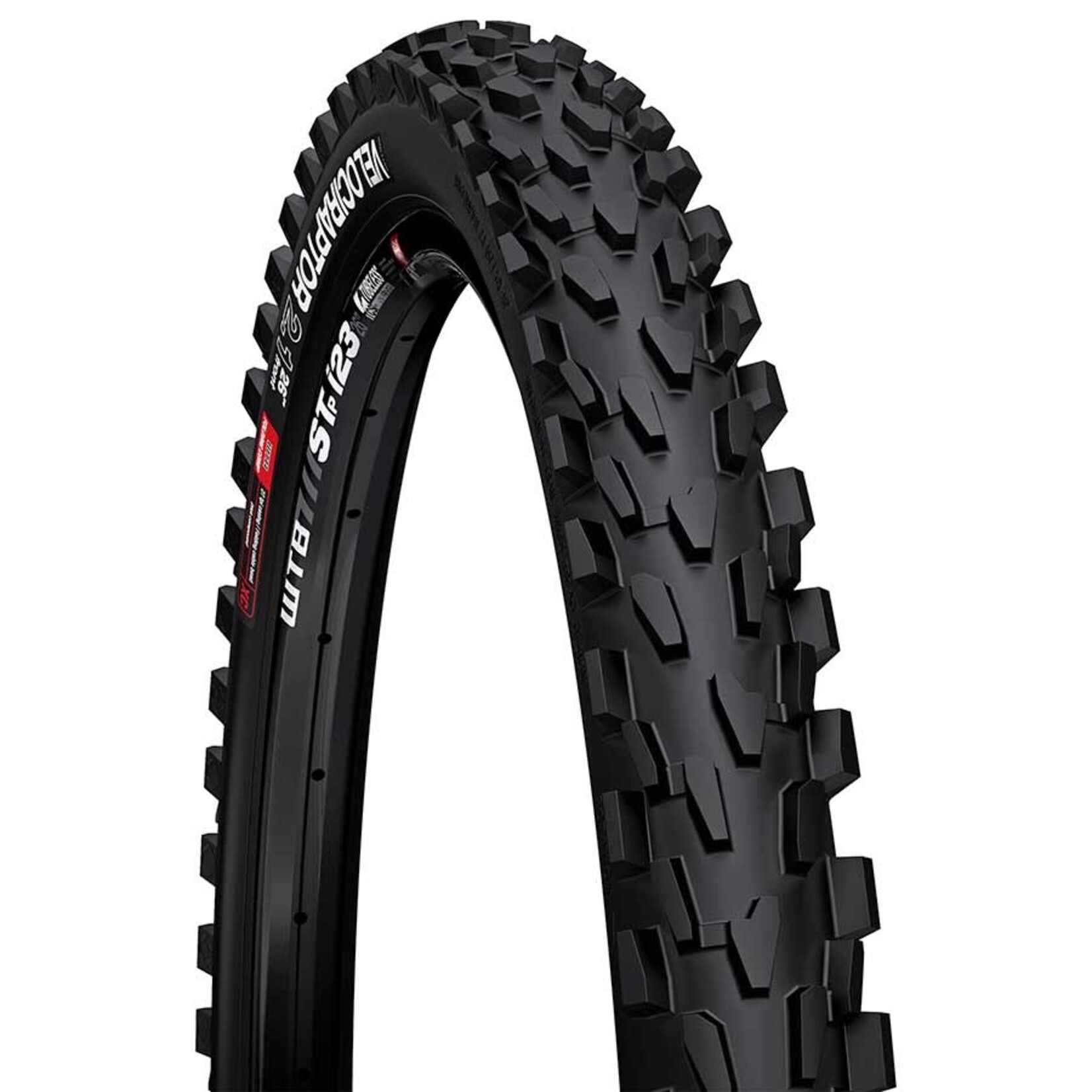 WTB Velociraptor Front Comp, Tire, 26''x2.10, Wire, Clincher, 27TPI, Black