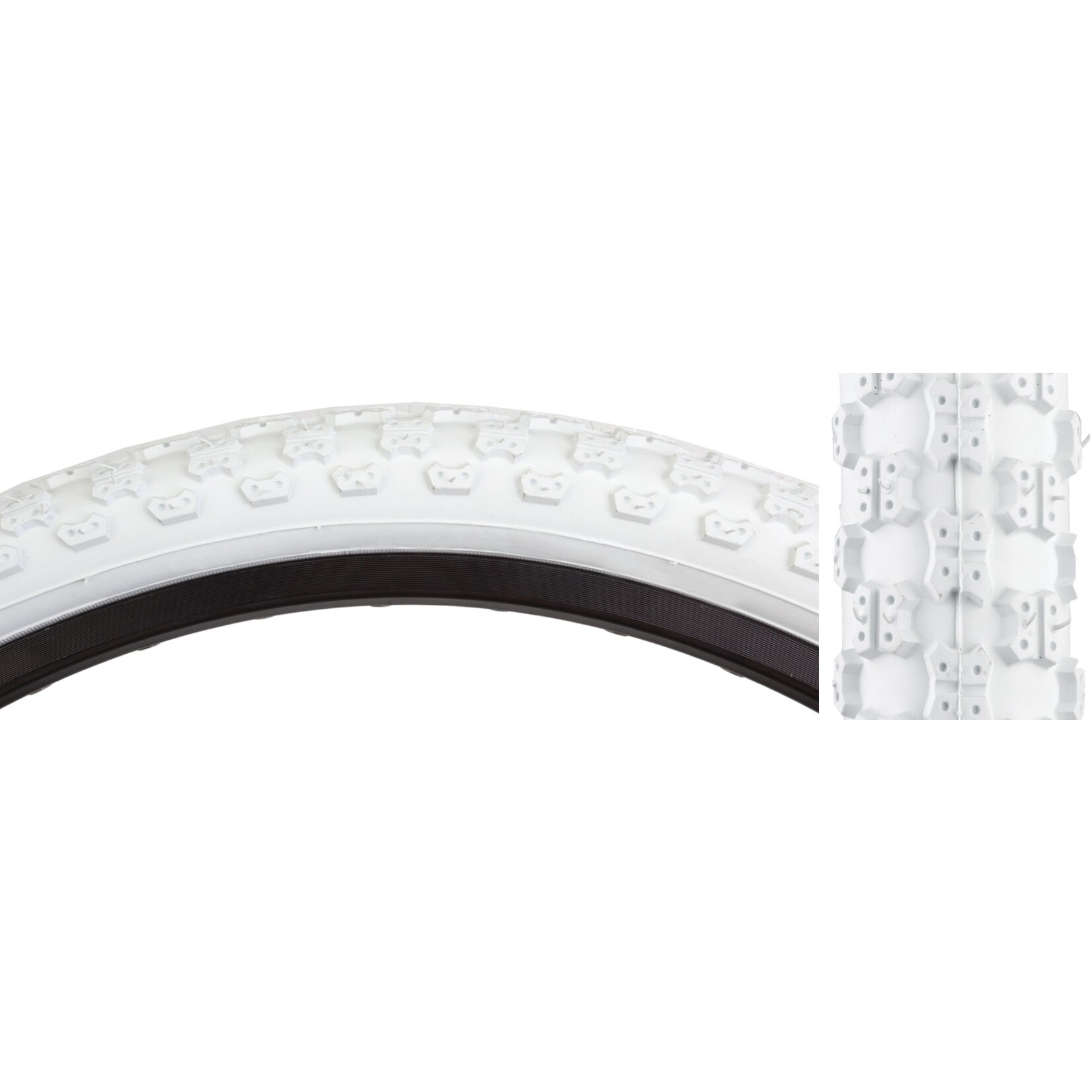 Sunlite 12-1/2x2-1/4 WH/WH MX3 K50 Wire Tire