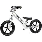 Strider Sports 12 Pro Kids Balance Bike: Silver
