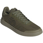 Five Ten Sleuth DLX Canvas Flat Shoes - Men's, Focus Olive/Core Black/Pulse Lime, 11.5
