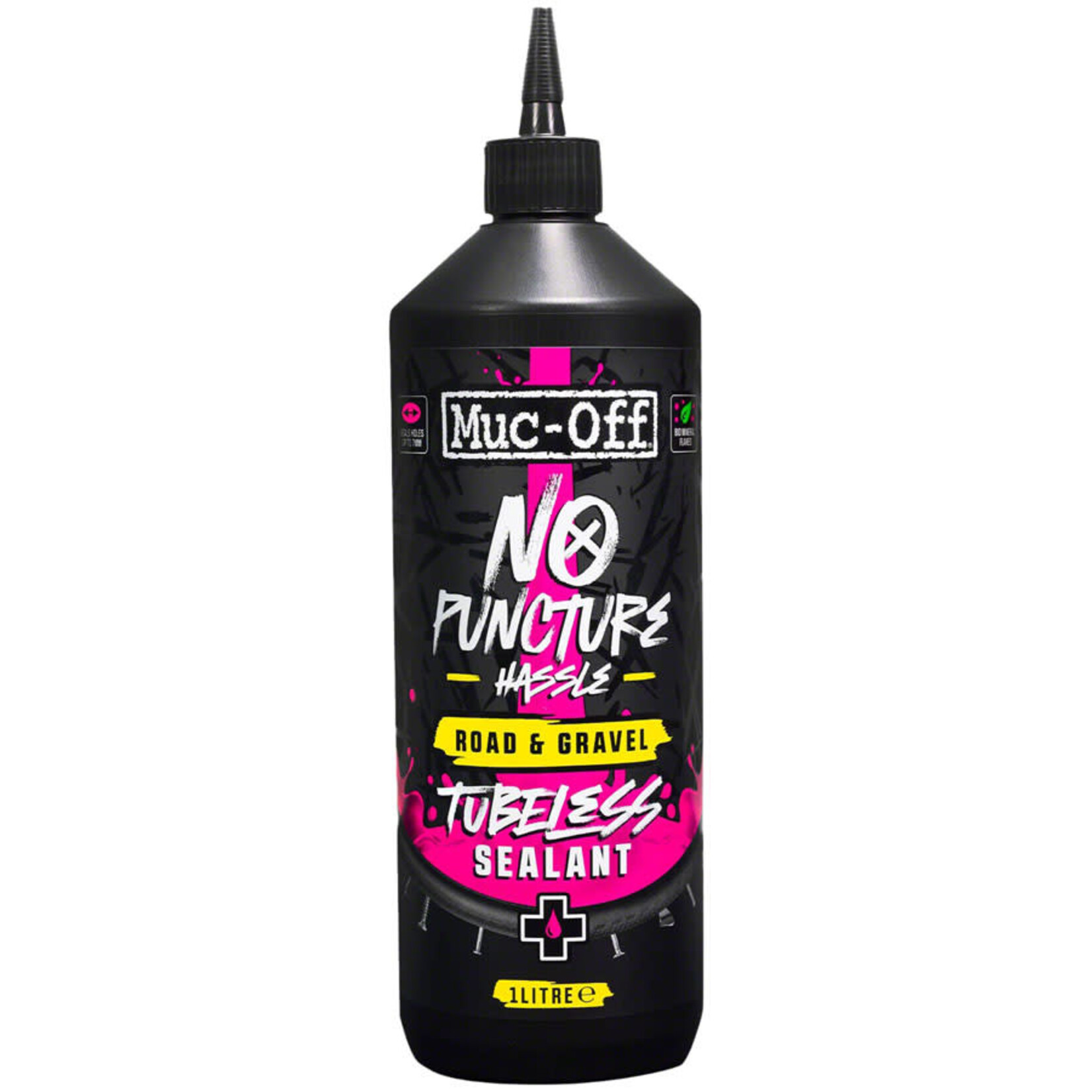 Muc-Off Road & Gravel Tubeless Sealant, Tubeless Sealant, 1L