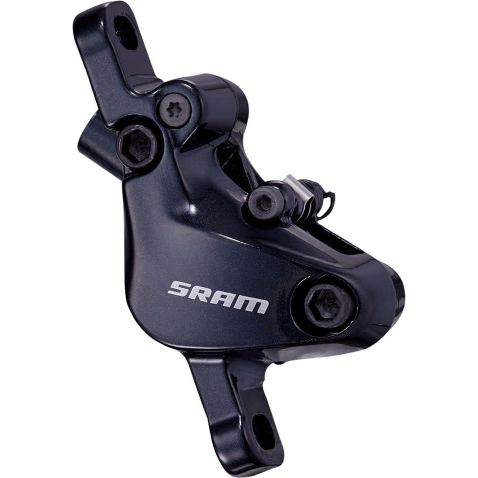 Sram Replacement Level TL Caliper Assembly, Post Mount (non-CPS), Front/Rear, Gloss Black