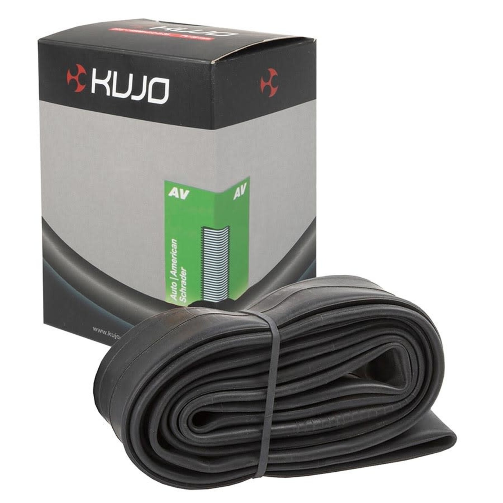 Kujo Schrader Tube, Length: 33mm Valve, 14'', 1.75-2.125