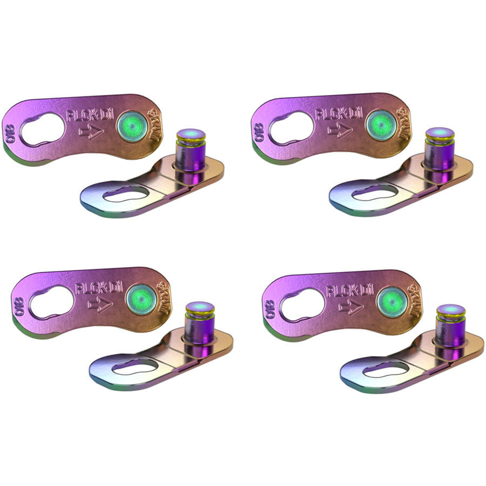 Sram Power Link/ Power Lock, Flattop D1 Rainbow single